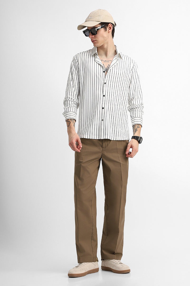 SNITCH Stretch Relaxed Fit Trousers - Image 3